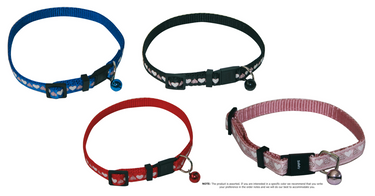 Hearts Cat Collar, 1 x 30 cm, Assorted Colors